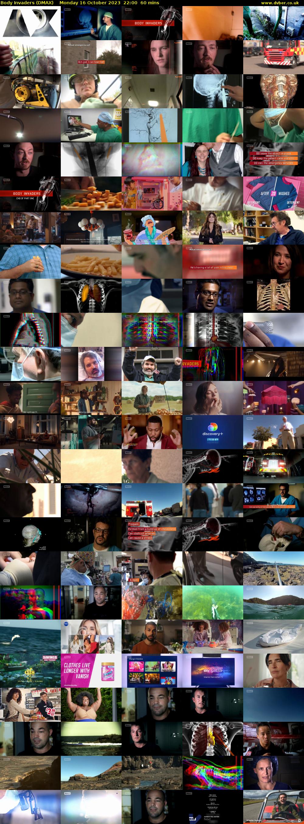 Body Invaders (DMAX) Monday 16 October 2023 22:00 - 23:00