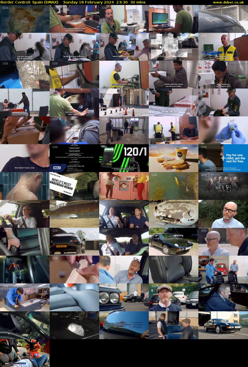 Border Control: Spain (DMAX) Sunday 18 February 2024 23:30 - 00:00