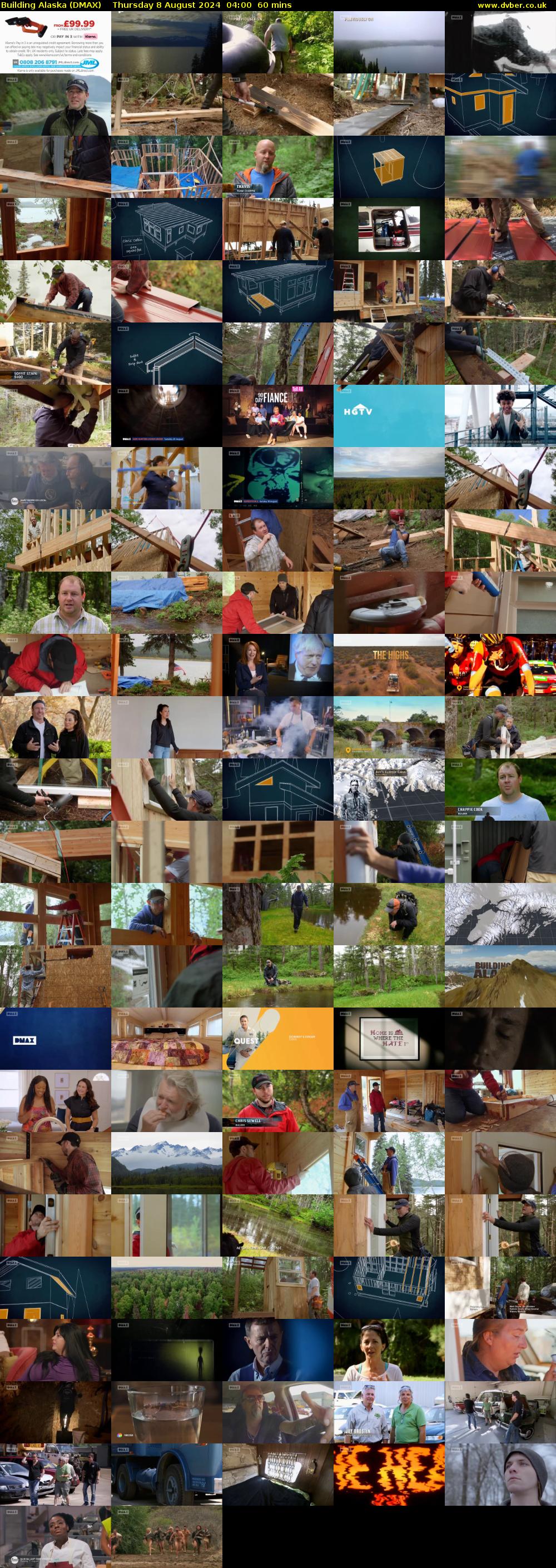Building Alaska (DMAX) Thursday 8 August 2024 04:00 - 05:00