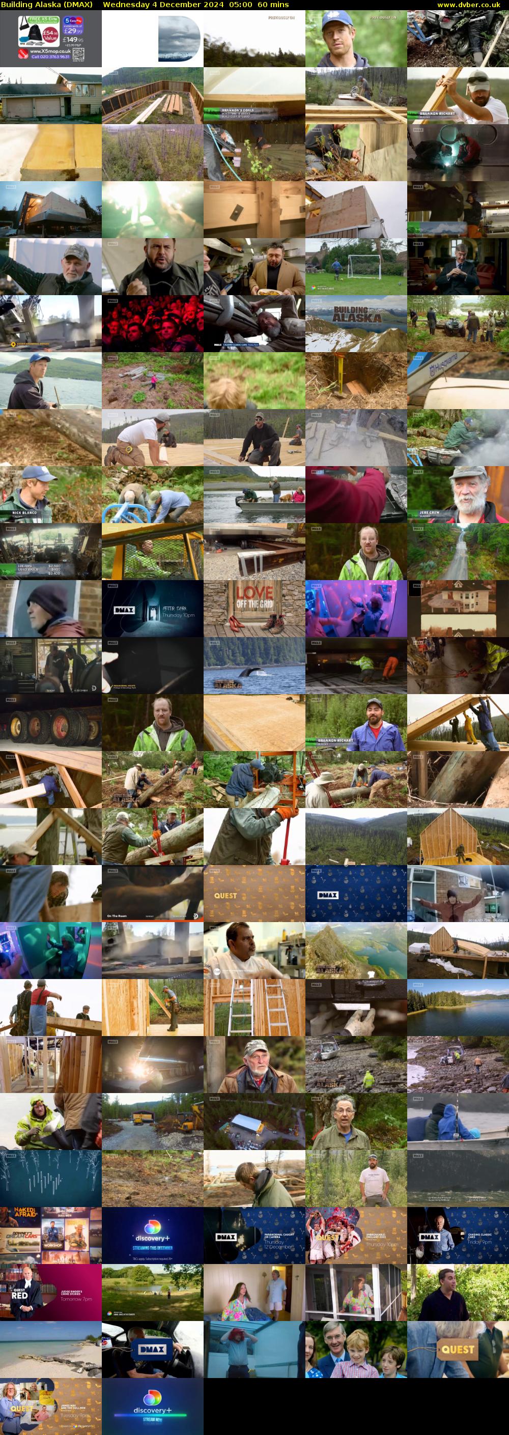 Building Alaska (DMAX) Wednesday 4 December 2024 05:00 - 06:00