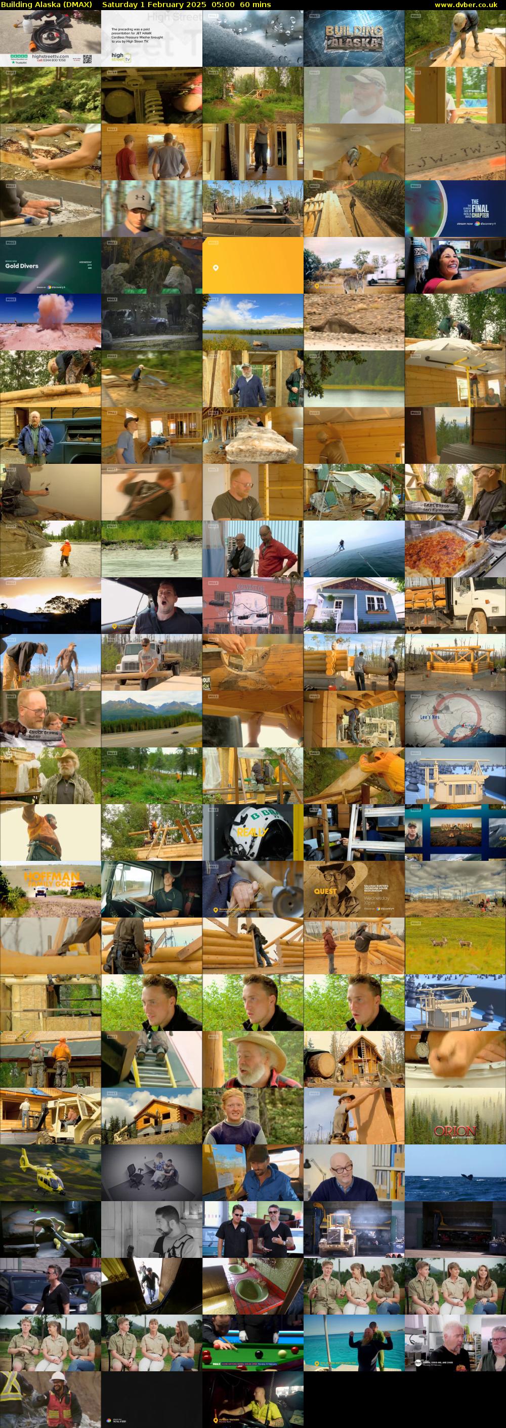 Building Alaska (DMAX) Saturday 1 February 2025 05:00 - 06:00