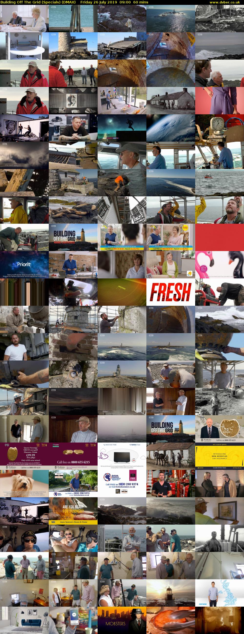 Building Off The Grid (Specials) (DMAX) Friday 26 July 2019 09:00 - 10:00