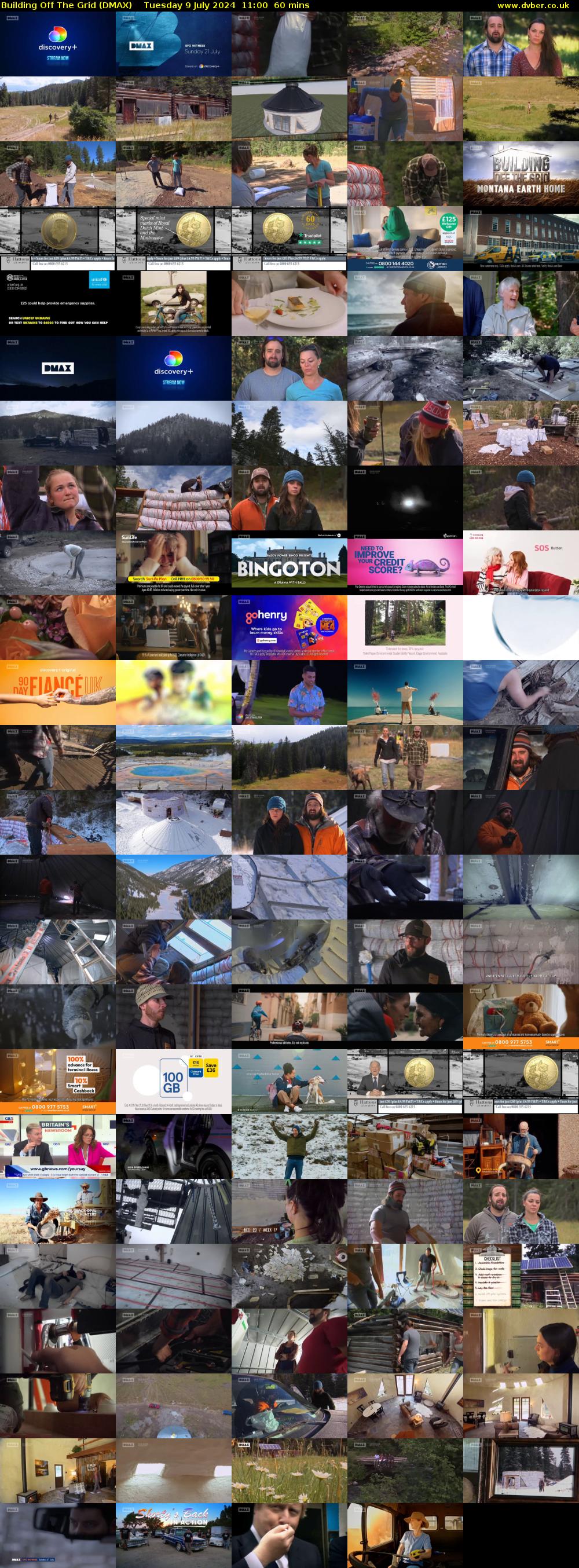 Building Off The Grid (DMAX) Tuesday 9 July 2024 11:00 - 12:00
