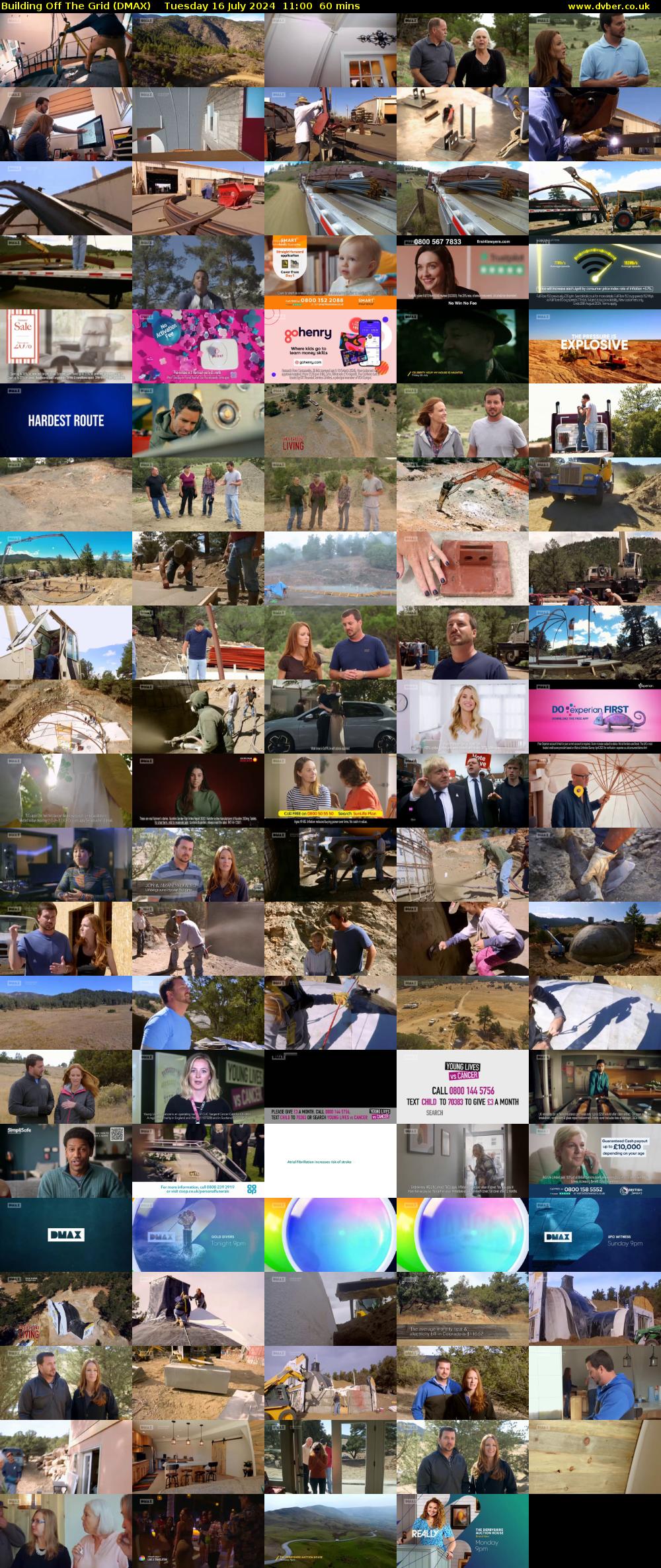 Building Off The Grid (DMAX) Tuesday 16 July 2024 11:00 - 12:00