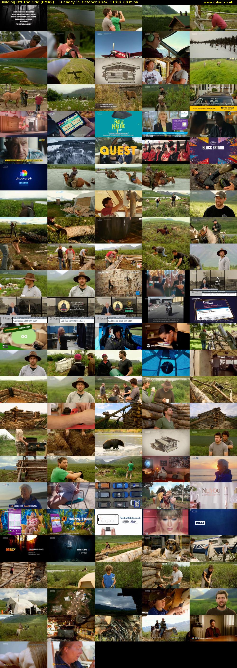 Building Off The Grid (DMAX) Tuesday 15 October 2024 11:00 - 12:00