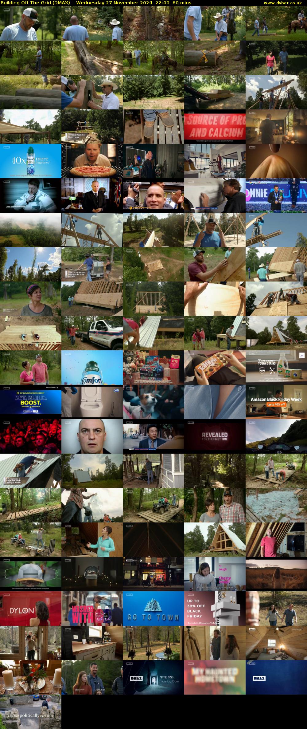 Building Off The Grid (DMAX) Wednesday 27 November 2024 22:00 - 23:00