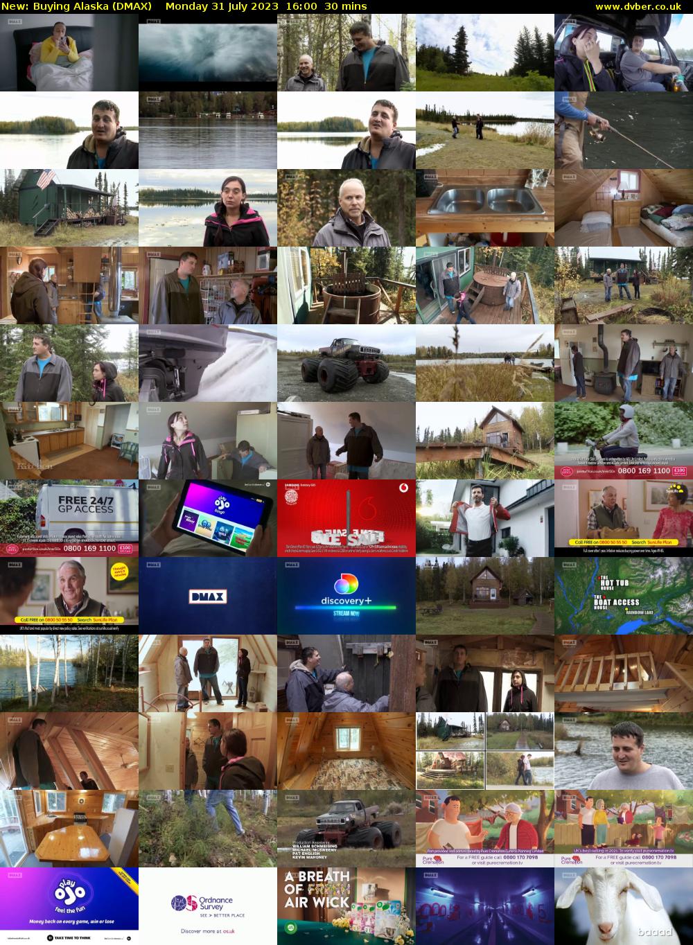 Buying Alaska (DMAX) Monday 31 July 2023 16:00 - 16:30