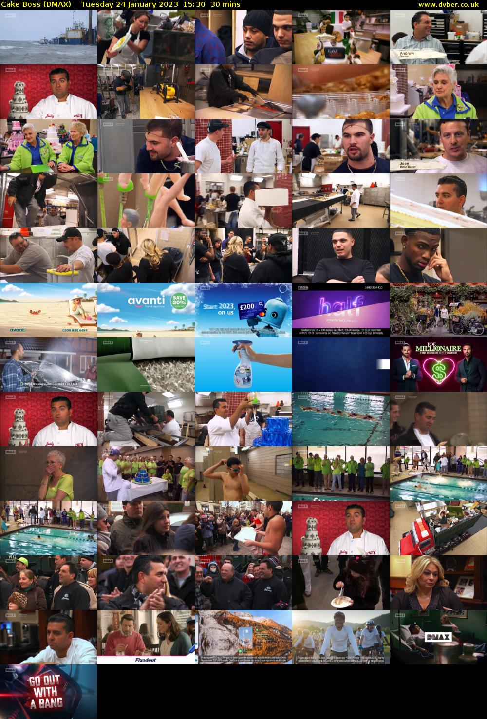 Cake Boss (DMAX) Tuesday 24 January 2023 15:30 - 16:00