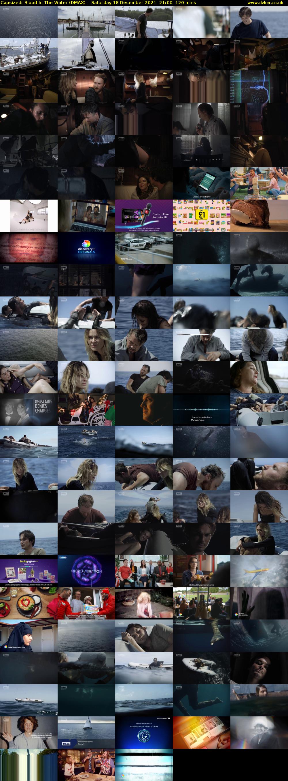 Capsized: Blood In The Water (DMAX) Saturday 18 December 2021 21:00 - 23:00