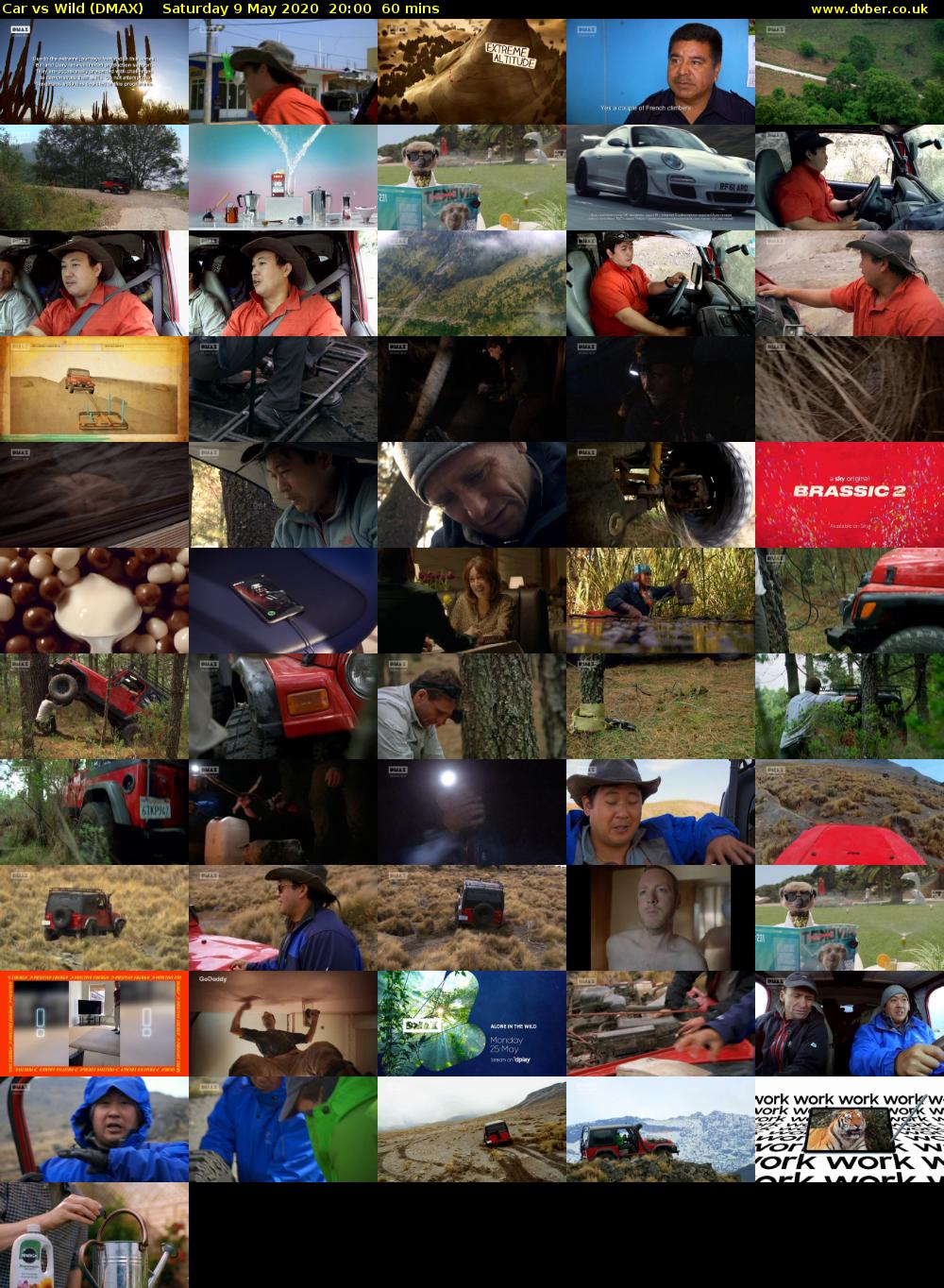 Car vs Wild (DMAX) Saturday 9 May 2020 20:00 - 21:00