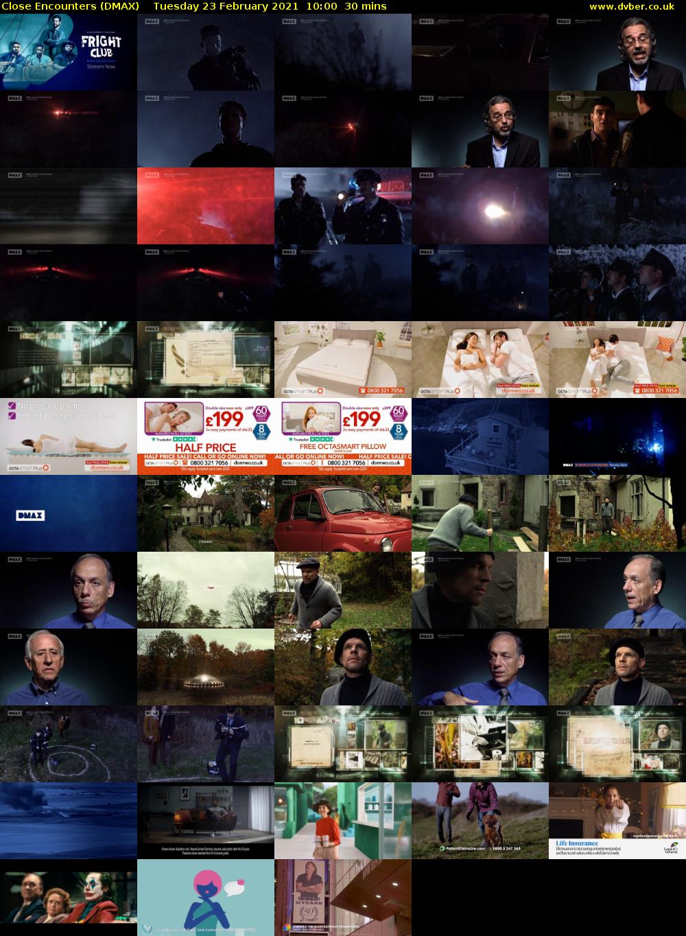Close Encounters (DMAX) Tuesday 23 February 2021 10:00 - 10:30