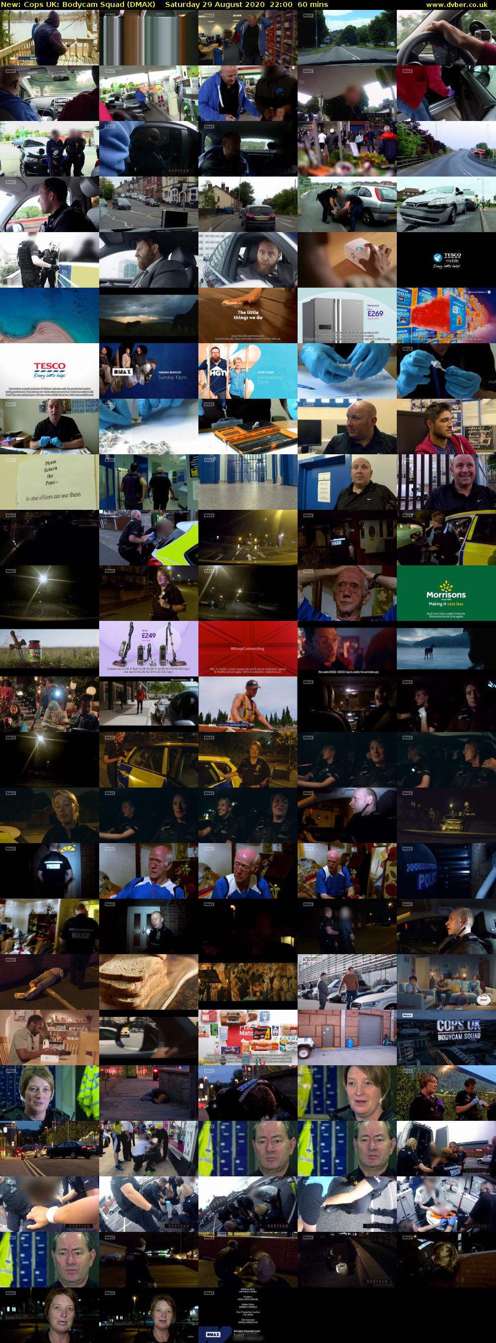 Cops UK: Bodycam Squad (DMAX) Saturday 29 August 2020 22:00 - 23:00