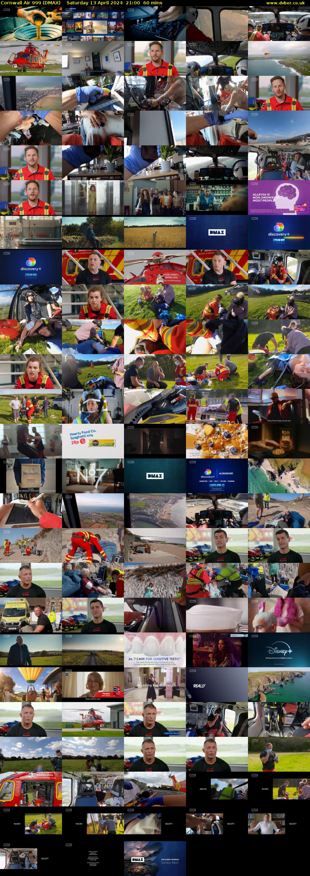 Cornwall Air 999 (DMAX) Saturday 13 April 2024 21:00 - 22:00