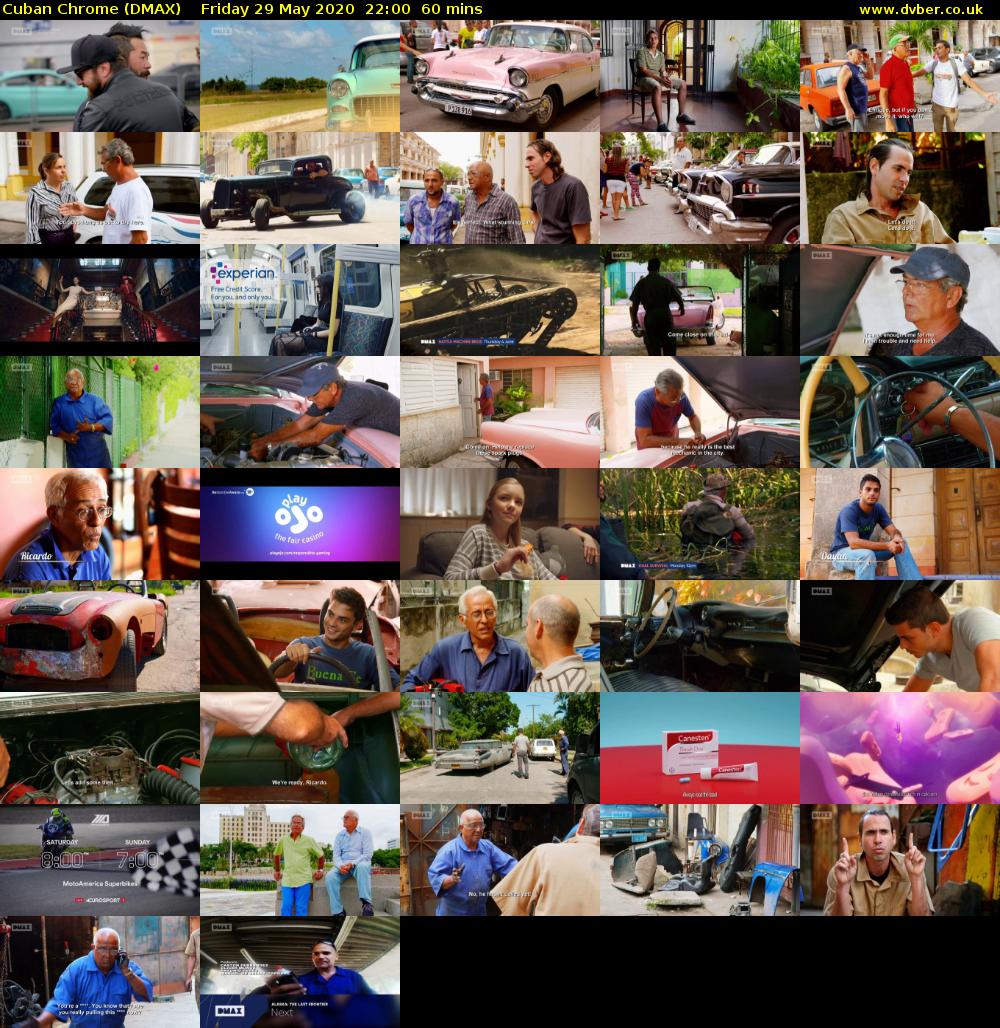 Cuban Chrome (DMAX) Friday 29 May 2020 22:00 - 23:00