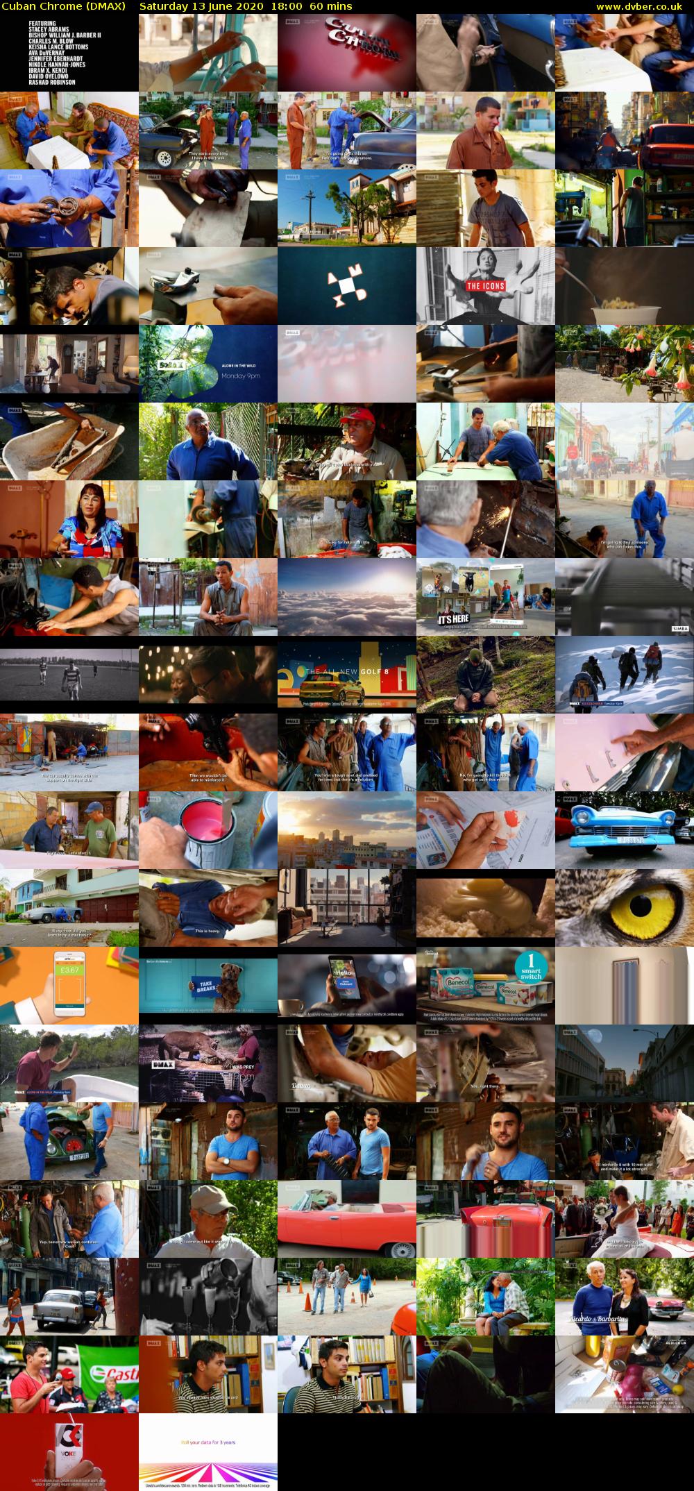 Cuban Chrome (DMAX) Saturday 13 June 2020 18:00 - 19:00