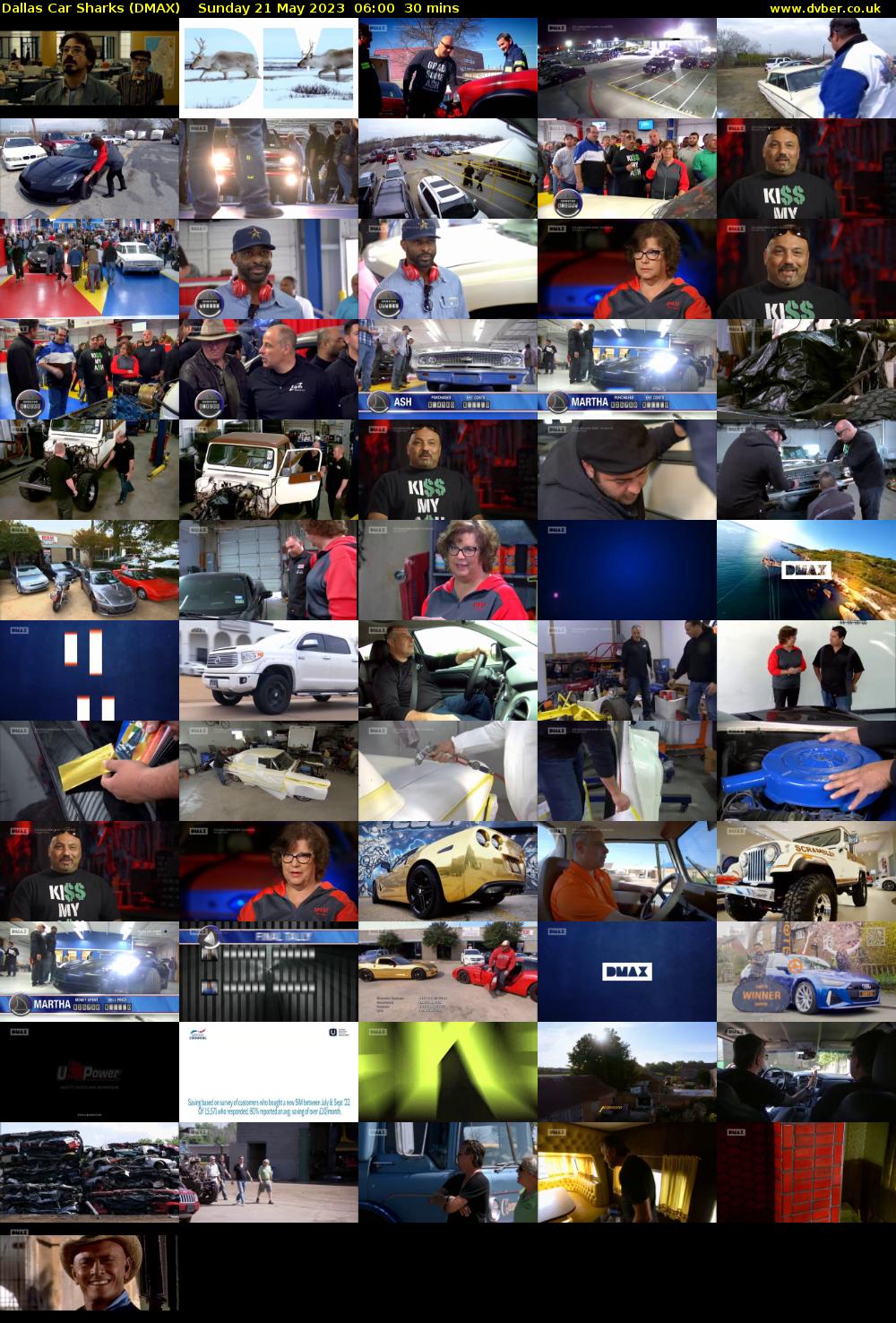 Dallas Car Sharks (DMAX) Sunday 21 May 2023 06:00 - 06:30
