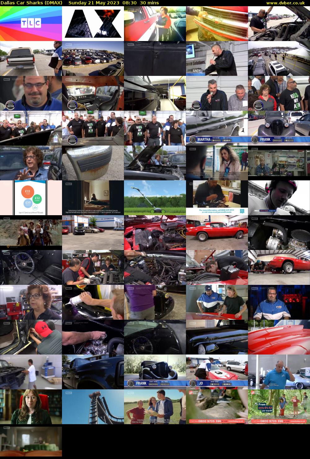 Dallas Car Sharks (DMAX) Sunday 21 May 2023 08:30 - 09:00