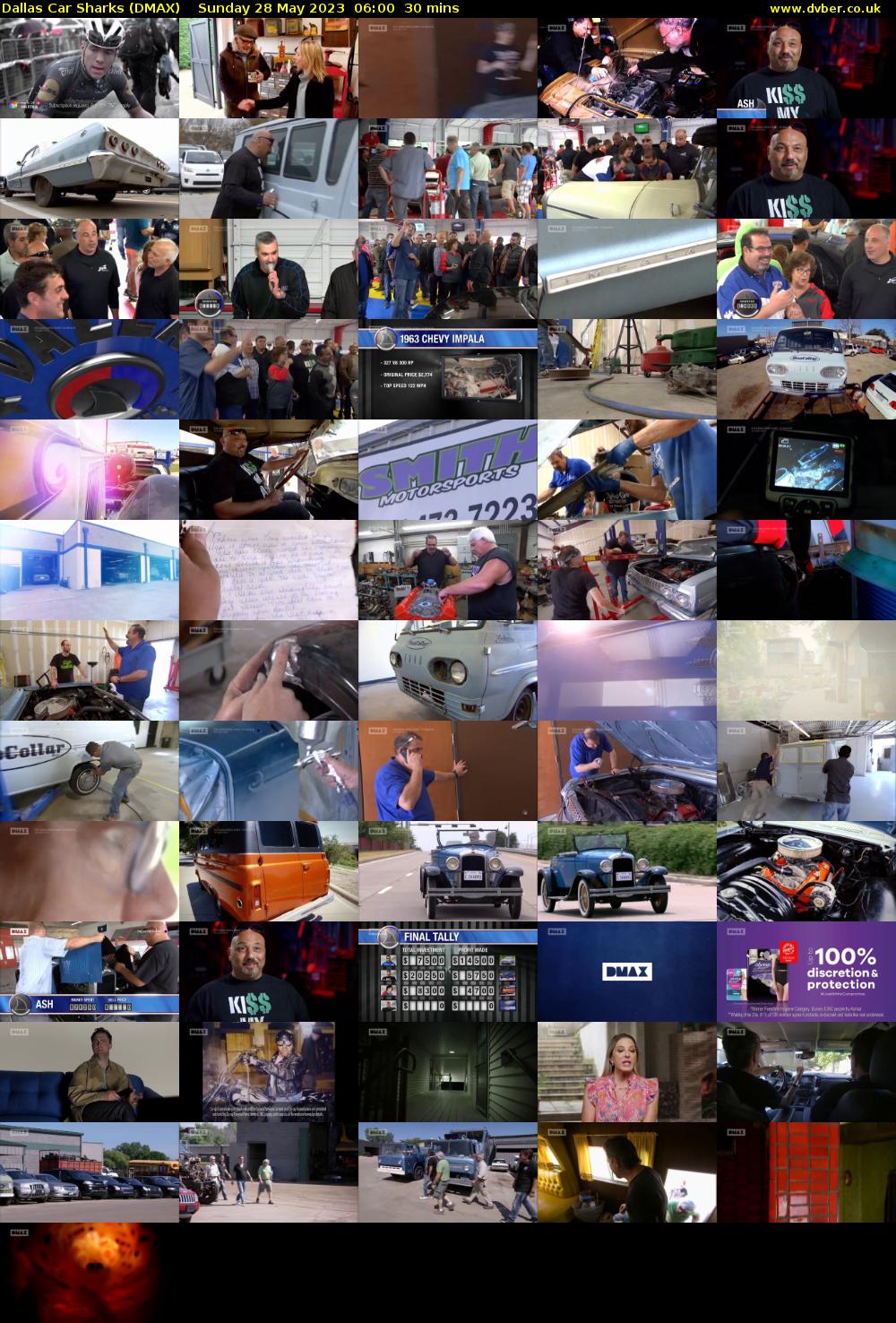 Dallas Car Sharks (DMAX) Sunday 28 May 2023 06:00 - 06:30