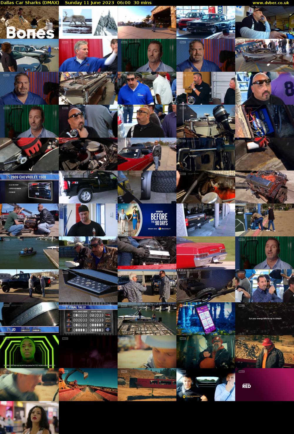 Dallas Car Sharks (DMAX) Sunday 11 June 2023 06:00 - 06:30