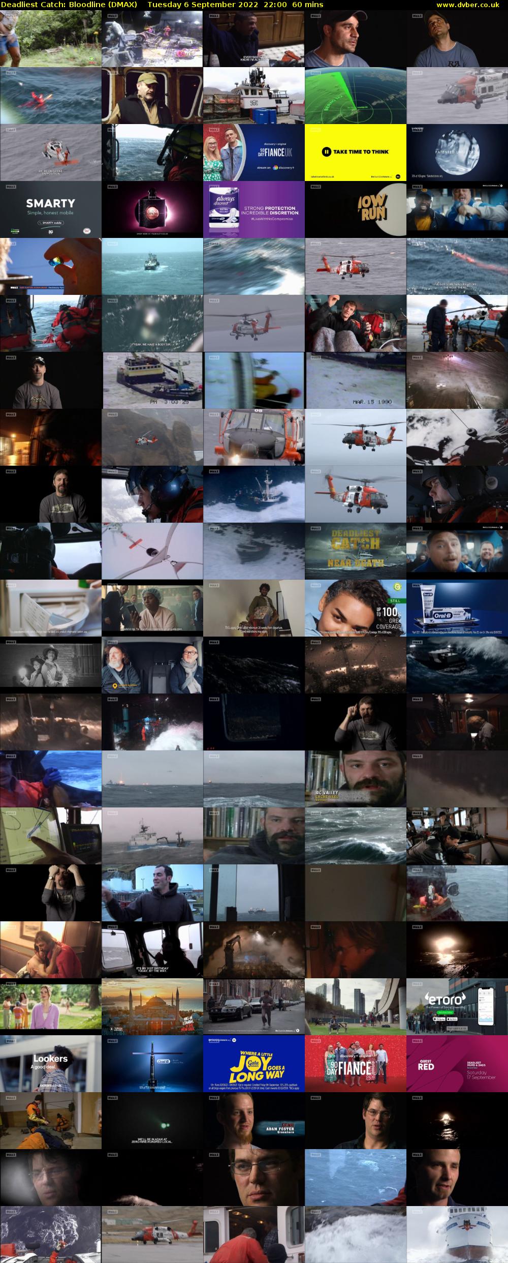 Deadliest Catch: Bloodline (DMAX) Tuesday 6 September 2022 22:00 - 23:00
