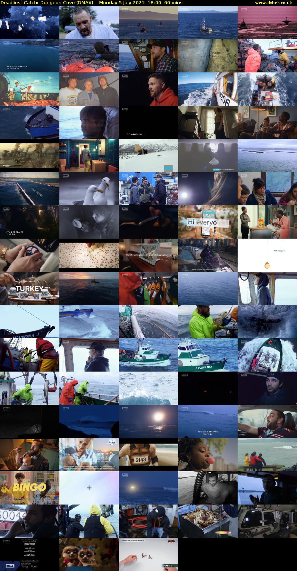 Deadliest Catch: Dungeon Cove (DMAX) Monday 5 July 2021 18:00 - 19:00
