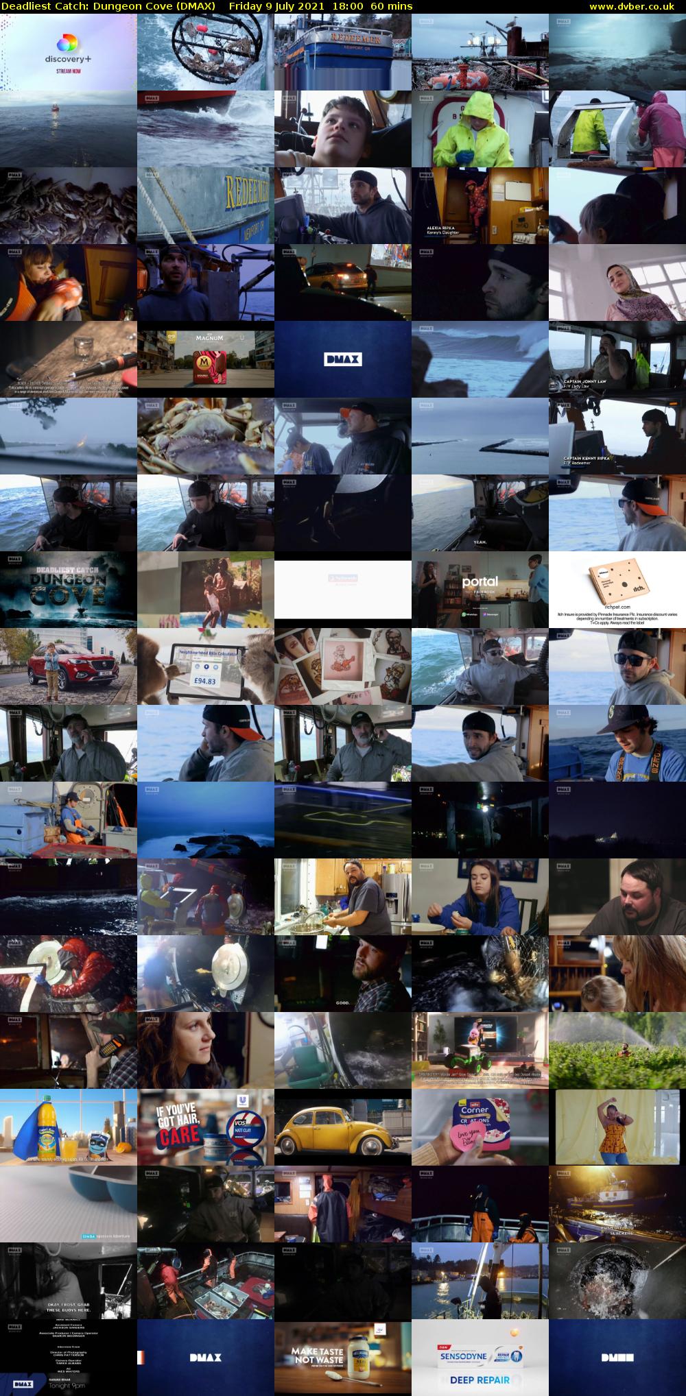 Deadliest Catch: Dungeon Cove (DMAX) Friday 9 July 2021 18:00 - 19:00