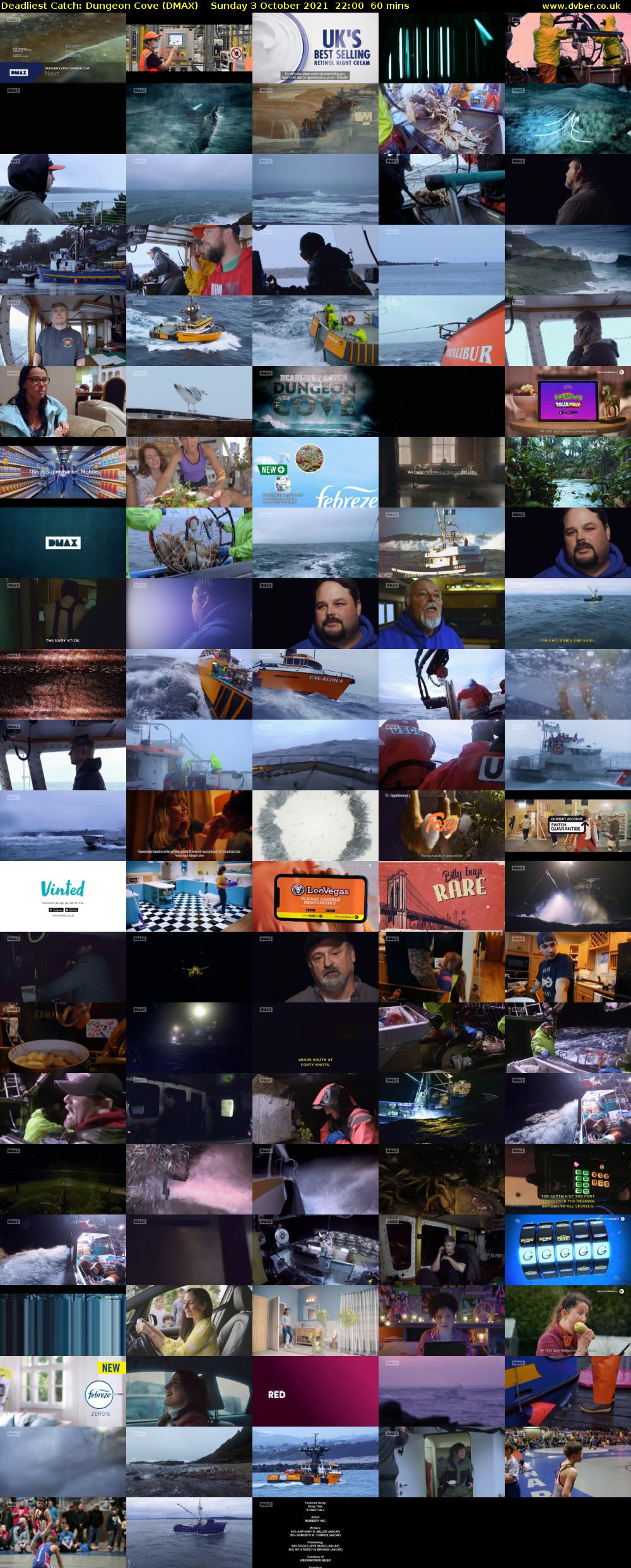 Deadliest Catch: Dungeon Cove (DMAX) Sunday 3 October 2021 22:00 - 23:00