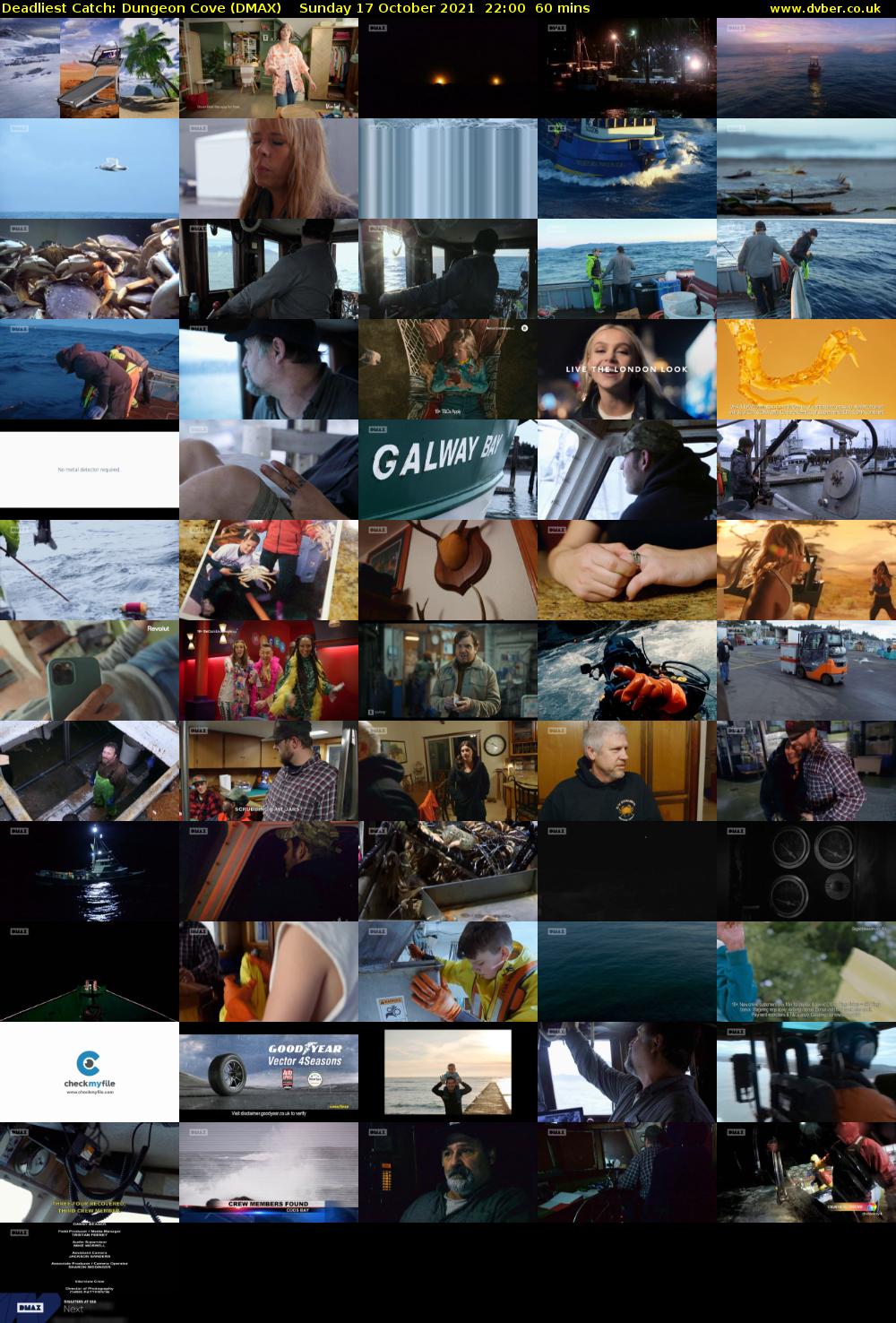 Deadliest Catch: Dungeon Cove (DMAX) Sunday 17 October 2021 22:00 - 23:00