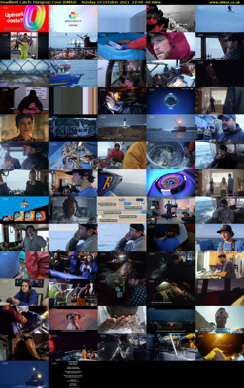 Deadliest Catch: Dungeon Cove (DMAX) Sunday 24 October 2021 22:00 - 23:00