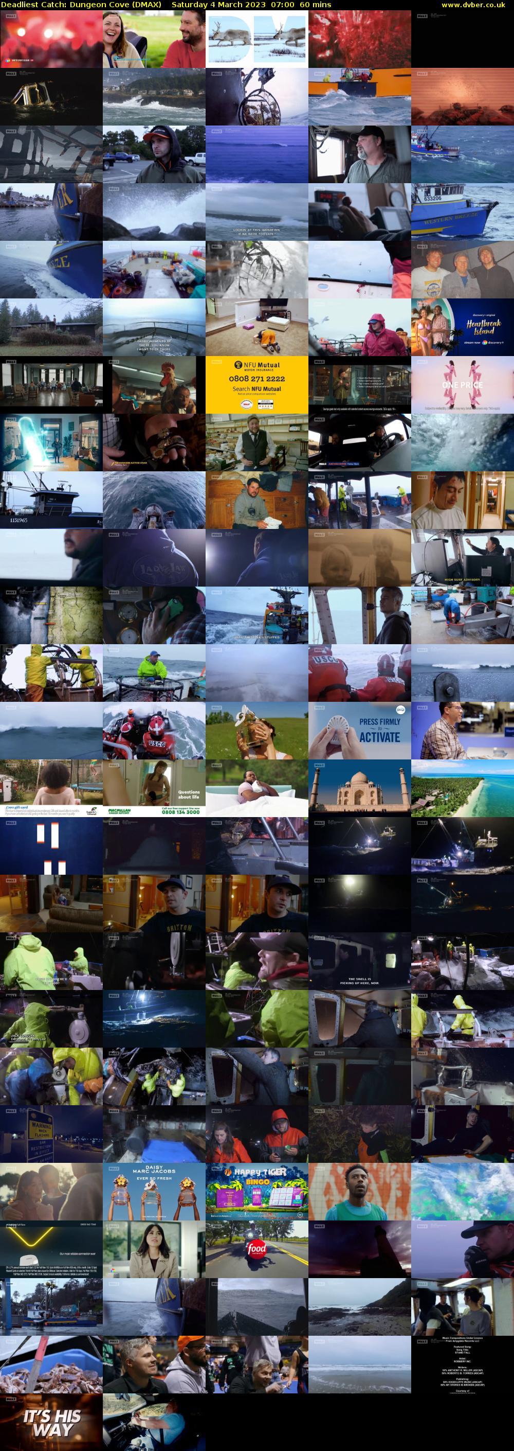 Deadliest Catch: Dungeon Cove (DMAX) Saturday 4 March 2023 07:00 - 08:00