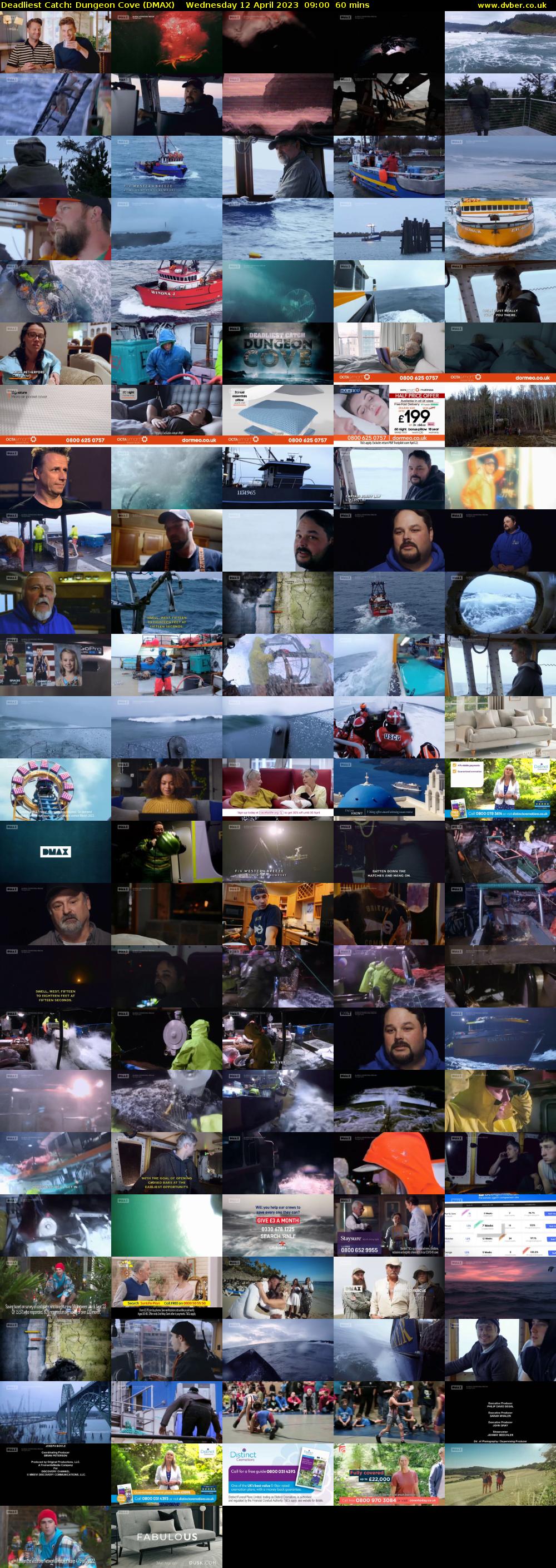 Deadliest Catch: Dungeon Cove (DMAX) Wednesday 12 April 2023 09:00 - 10:00