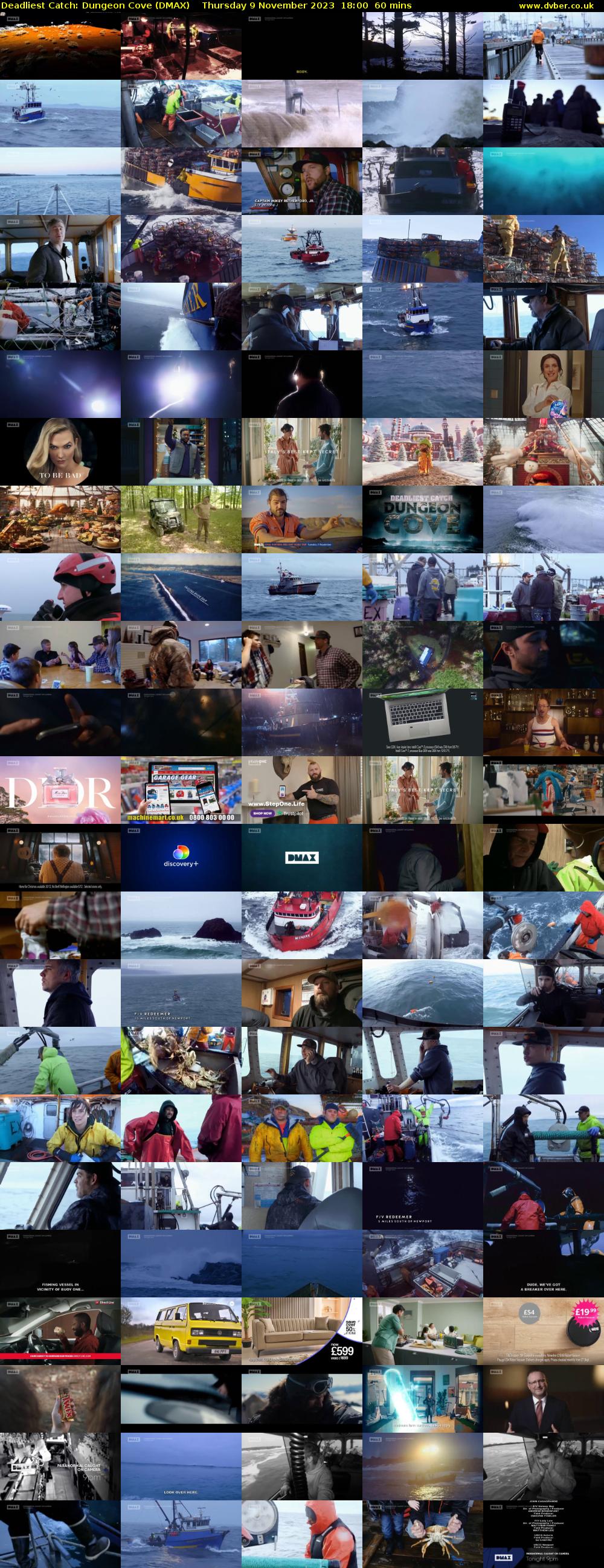 Deadliest Catch: Dungeon Cove (DMAX) Thursday 9 November 2023 18:00 - 19:00