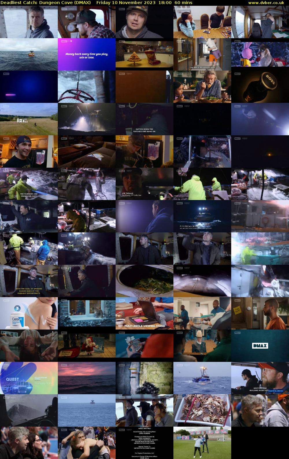 Deadliest Catch: Dungeon Cove (DMAX) Friday 10 November 2023 18:00 - 19:00