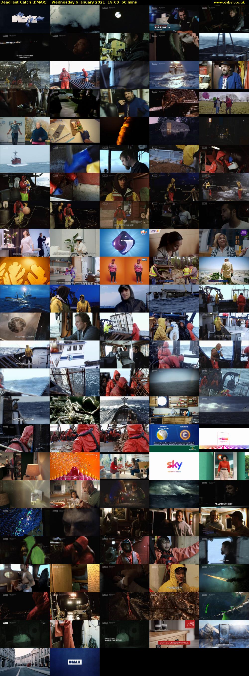 Deadliest Catch (DMAX) Wednesday 6 January 2021 19:00 - 20:00