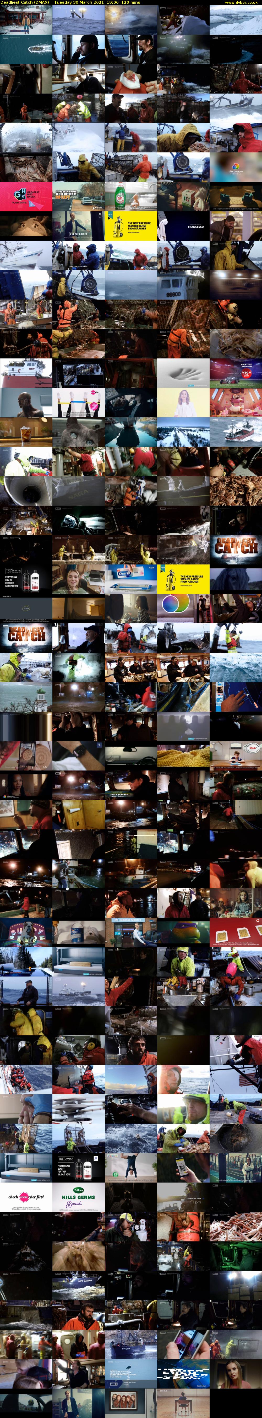 Deadliest Catch (DMAX) Tuesday 30 March 2021 19:00 - 21:00