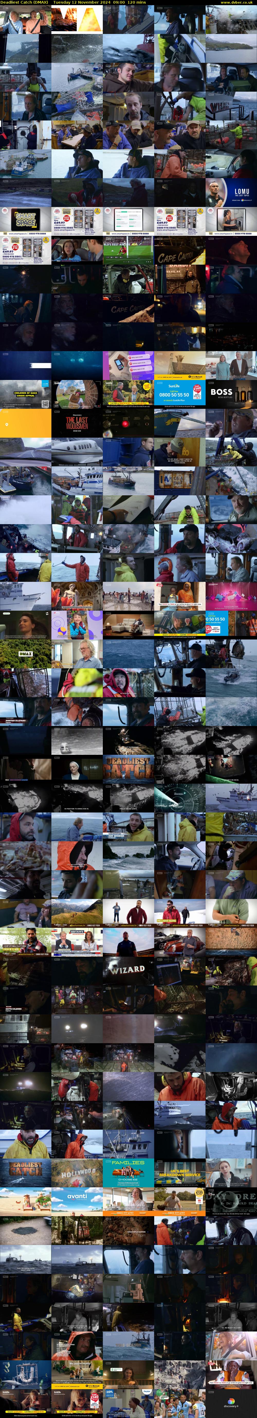 Deadliest Catch (DMAX) Tuesday 12 November 2024 09:00 - 11:00