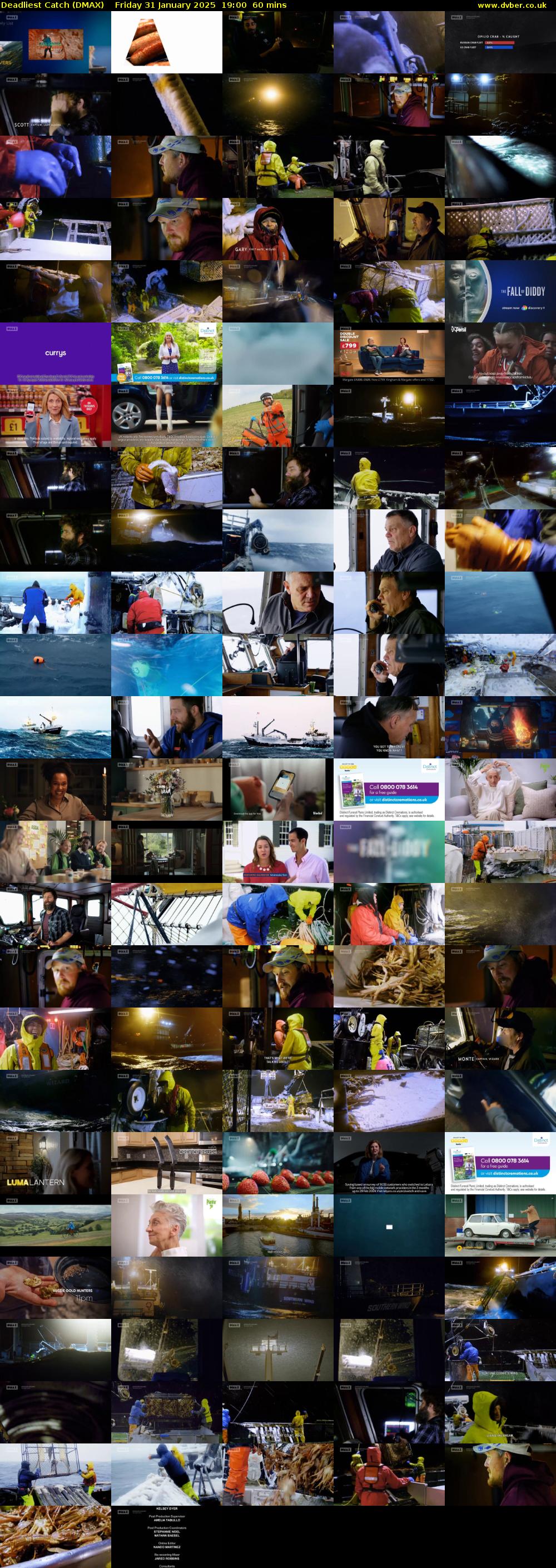 Deadliest Catch (DMAX) Friday 31 January 2025 19:00 - 20:00