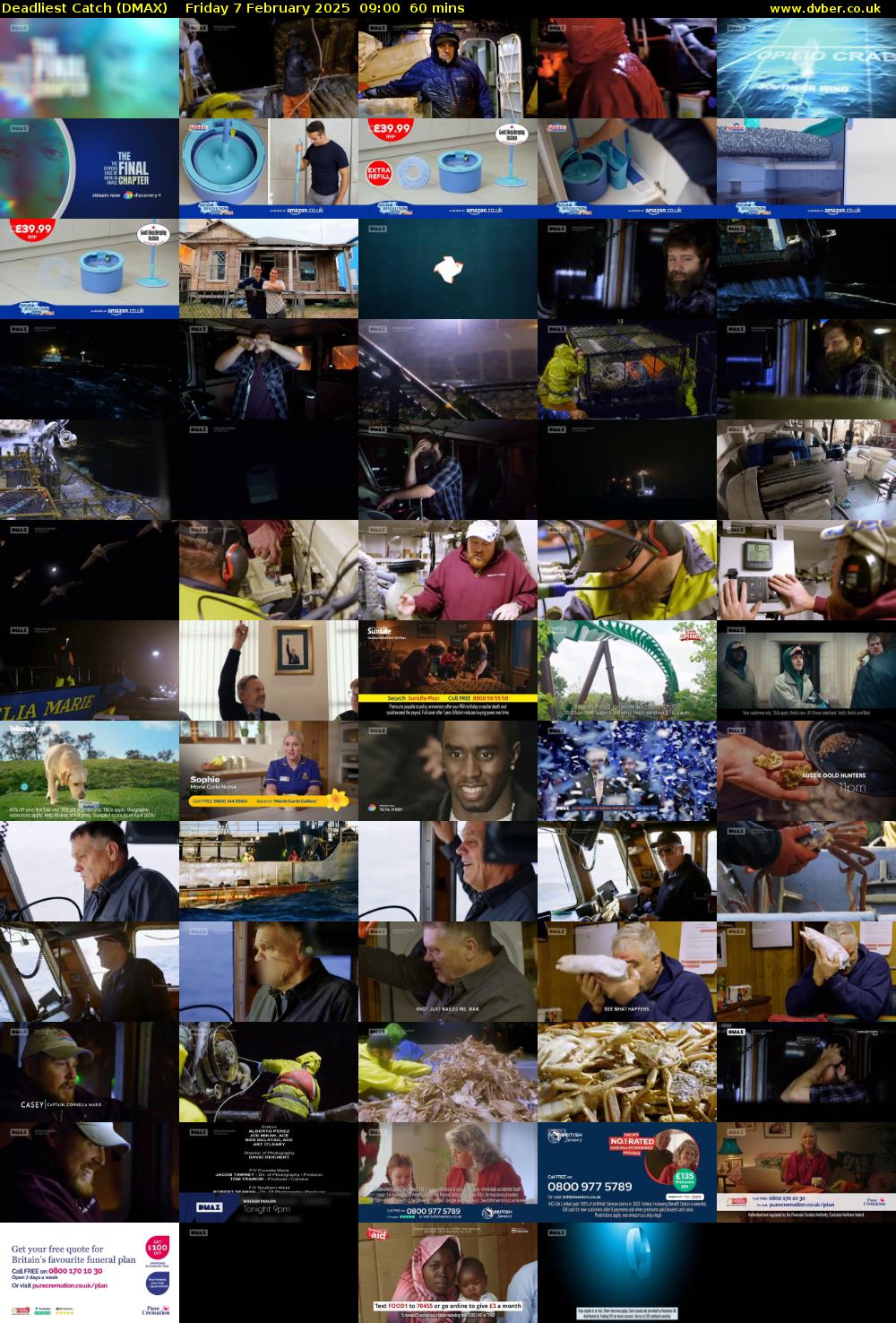 Deadliest Catch (DMAX) Friday 7 February 2025 09:00 - 10:00