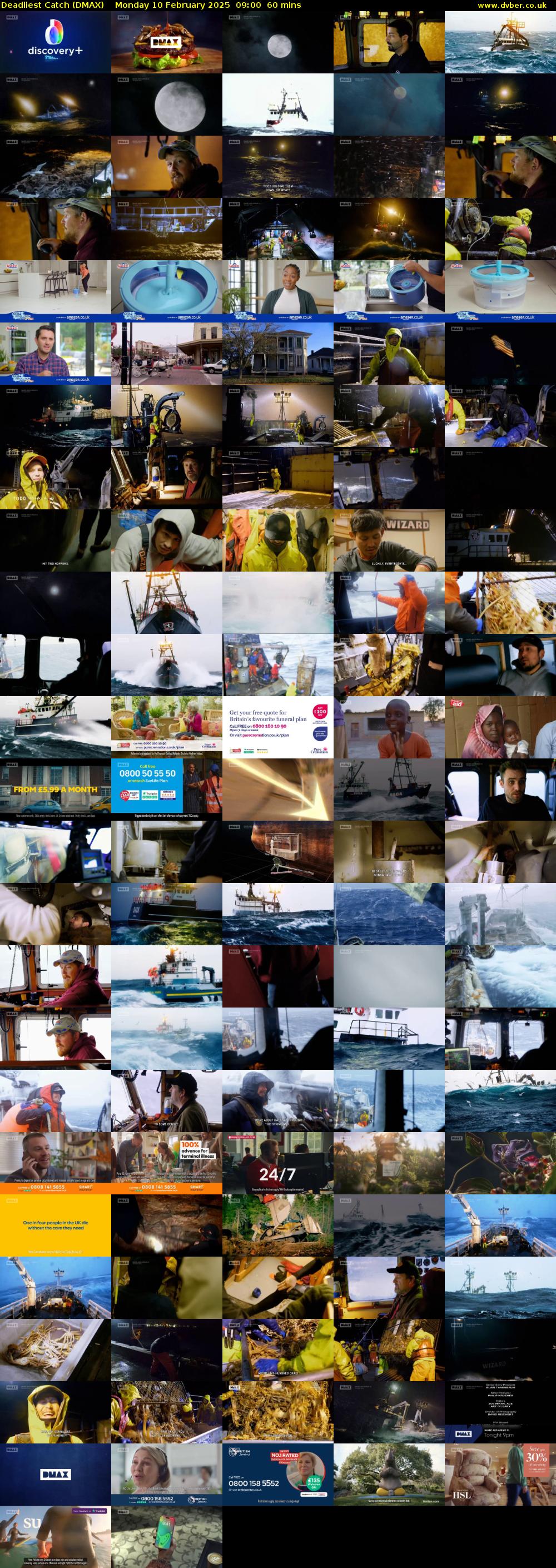 Deadliest Catch (DMAX) Monday 10 February 2025 09:00 - 10:00