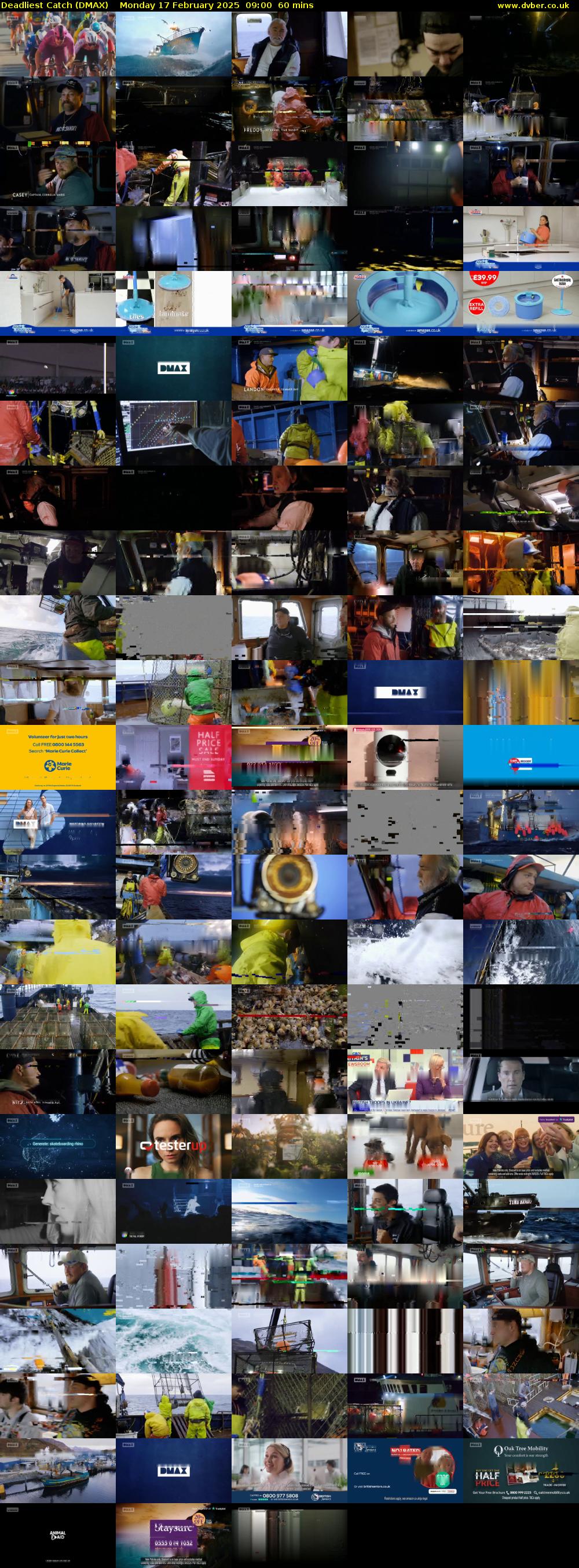 Deadliest Catch (DMAX) Monday 17 February 2025 09:00 - 10:00
