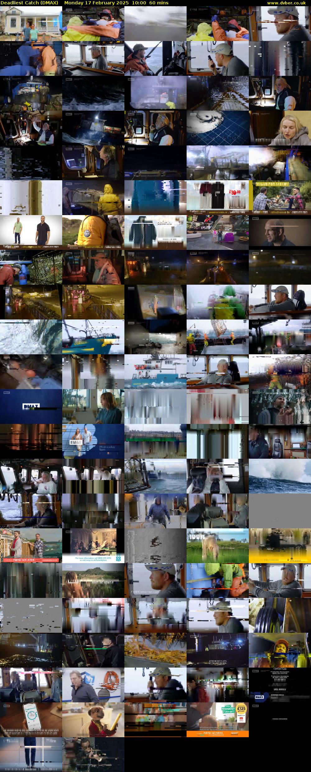 Deadliest Catch (DMAX) Monday 17 February 2025 10:00 - 11:00
