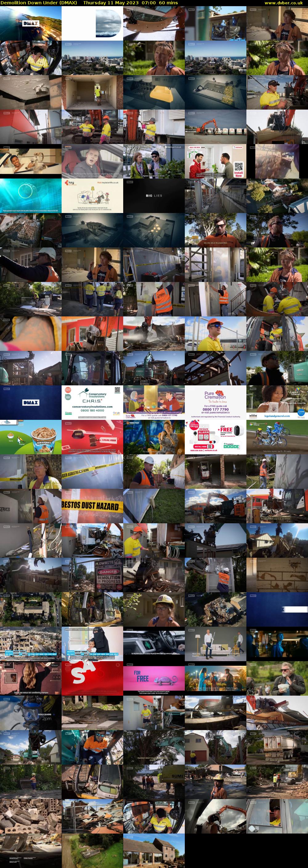 Demolition Down Under (DMAX) Thursday 11 May 2023 07:00 - 08:00