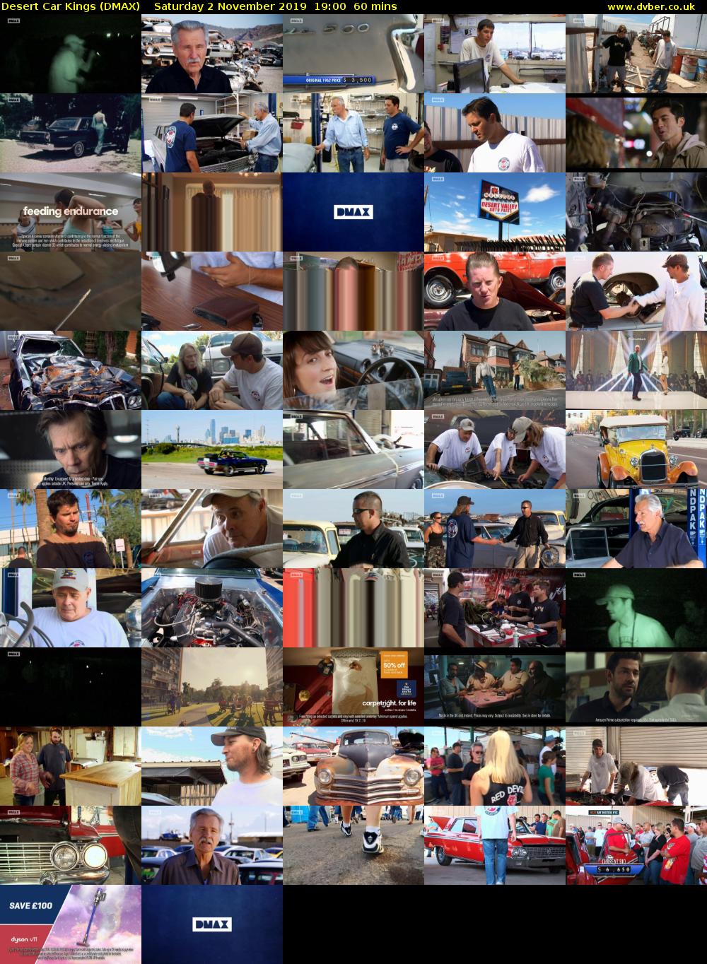 Desert Car Kings (DMAX) Saturday 2 November 2019 19:00 - 20:00