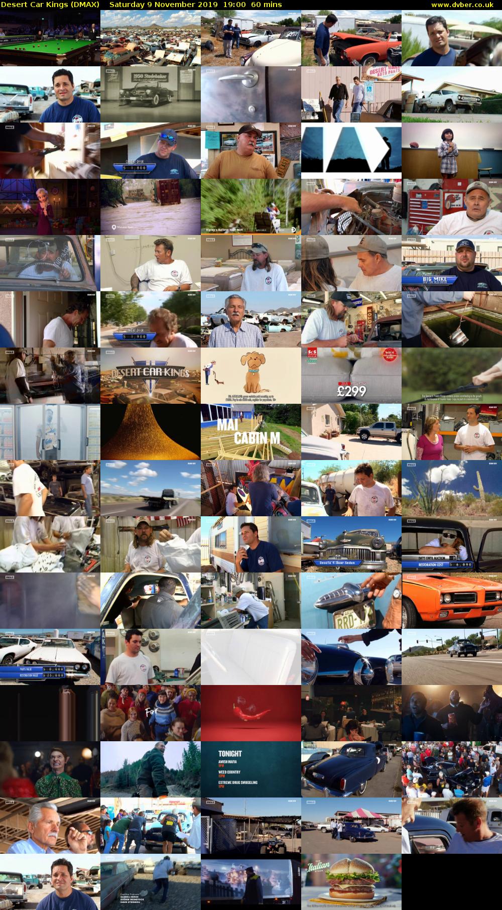 Desert Car Kings (DMAX) Saturday 9 November 2019 19:00 - 20:00