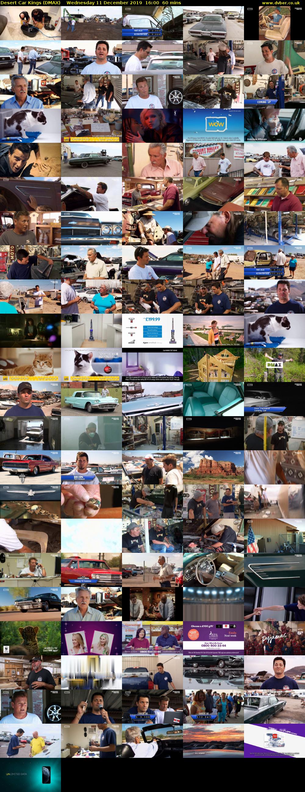 Desert Car Kings (DMAX) Wednesday 11 December 2019 16:00 - 17:00