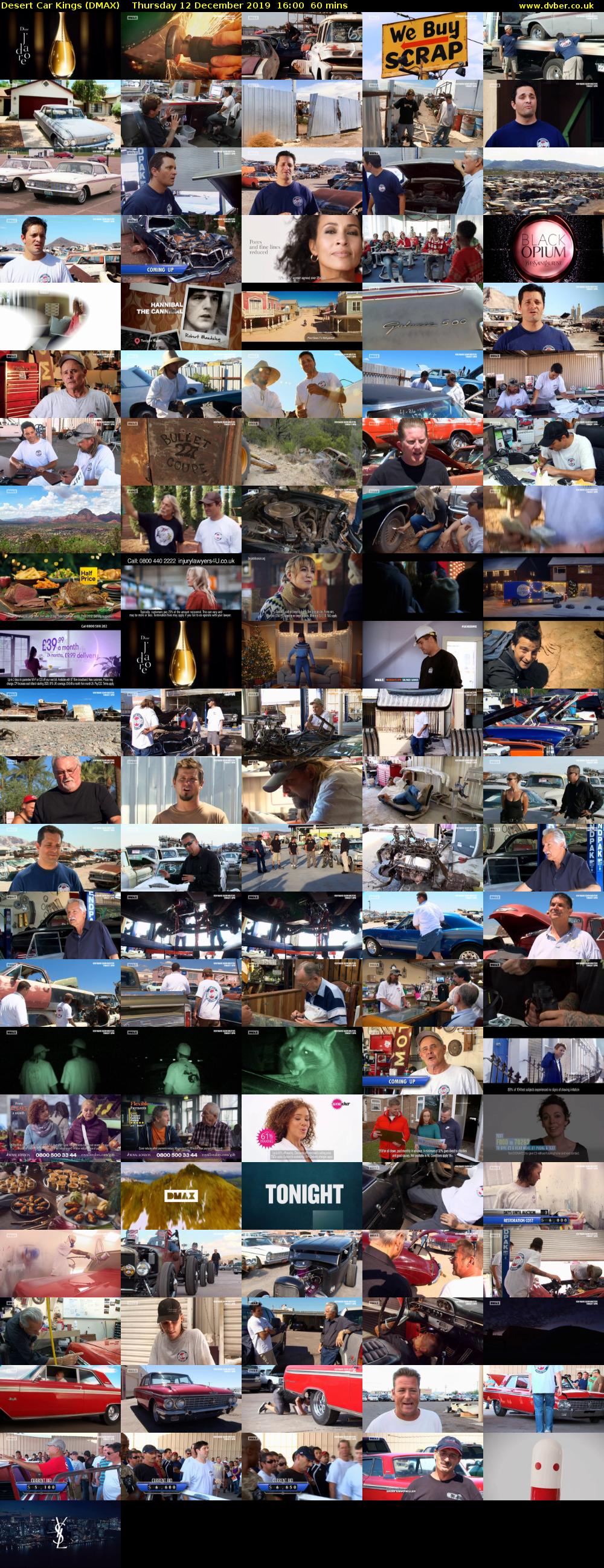 Desert Car Kings (DMAX) Thursday 12 December 2019 16:00 - 17:00