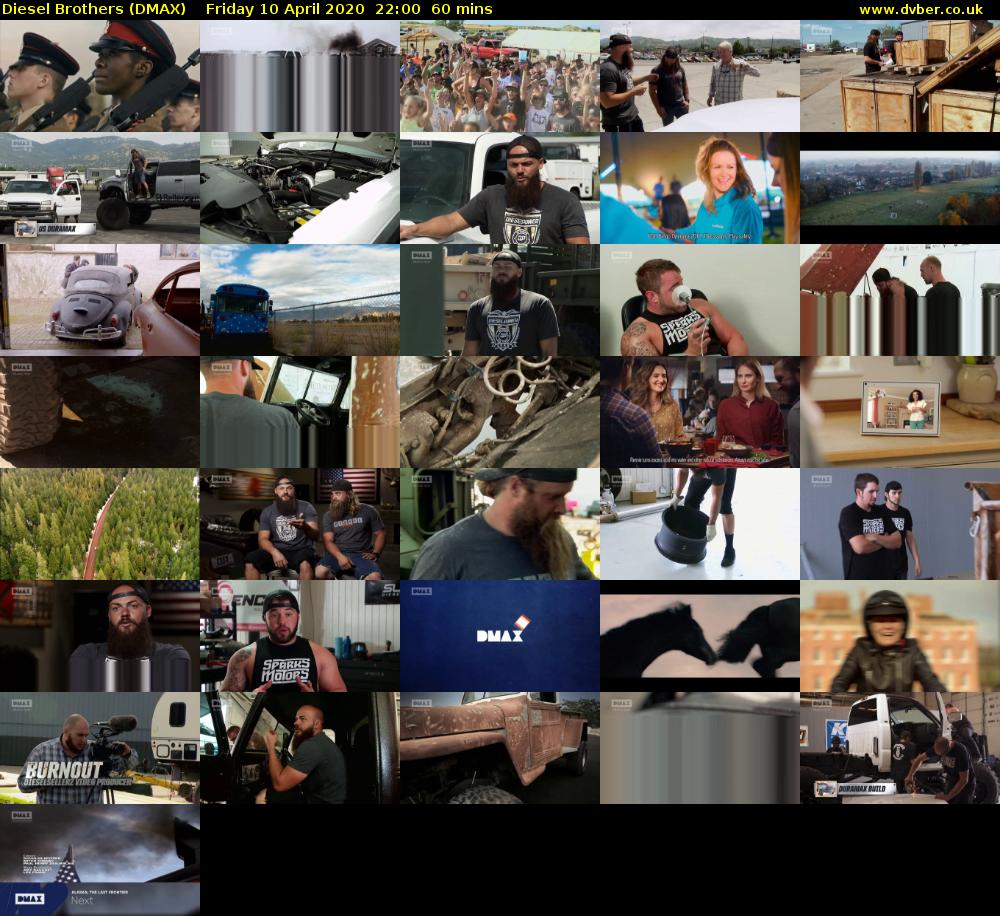 Diesel Brothers (DMAX) Friday 10 April 2020 22:00 - 23:00