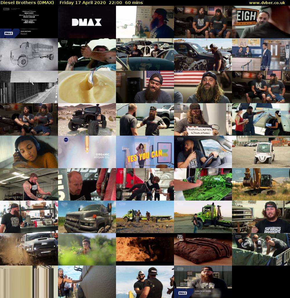 Diesel Brothers (DMAX) Friday 17 April 2020 22:00 - 23:00
