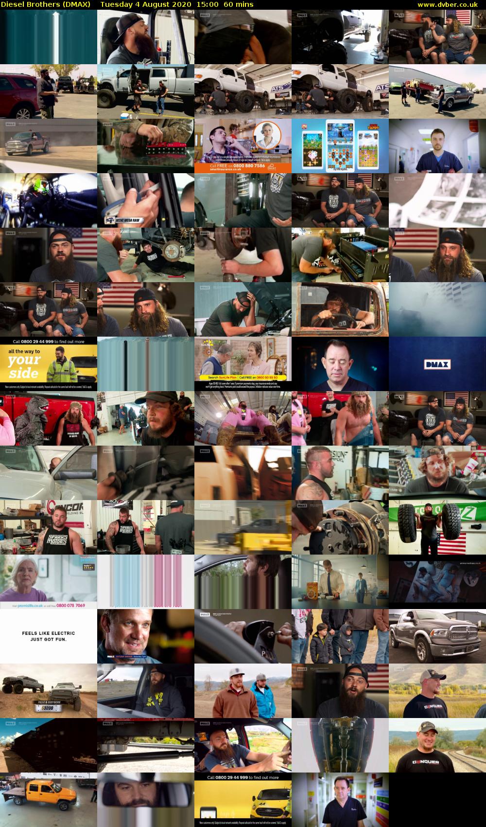 Diesel Brothers (DMAX) Tuesday 4 August 2020 15:00 - 16:00
