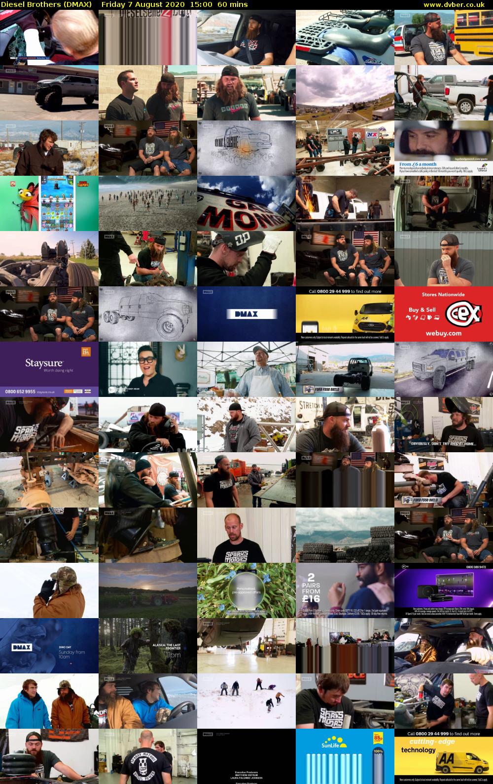 Diesel Brothers (DMAX) Friday 7 August 2020 15:00 - 16:00